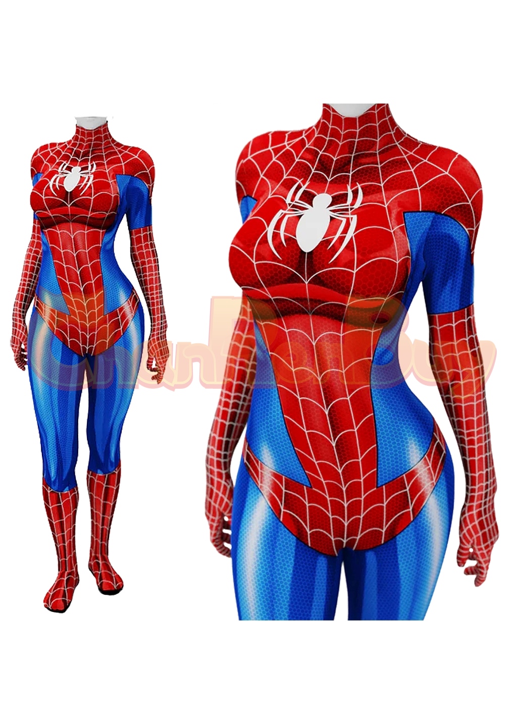 Venom Costume Sole Spider Man Bodysuit Cosplay Female Ver for Adult Kids