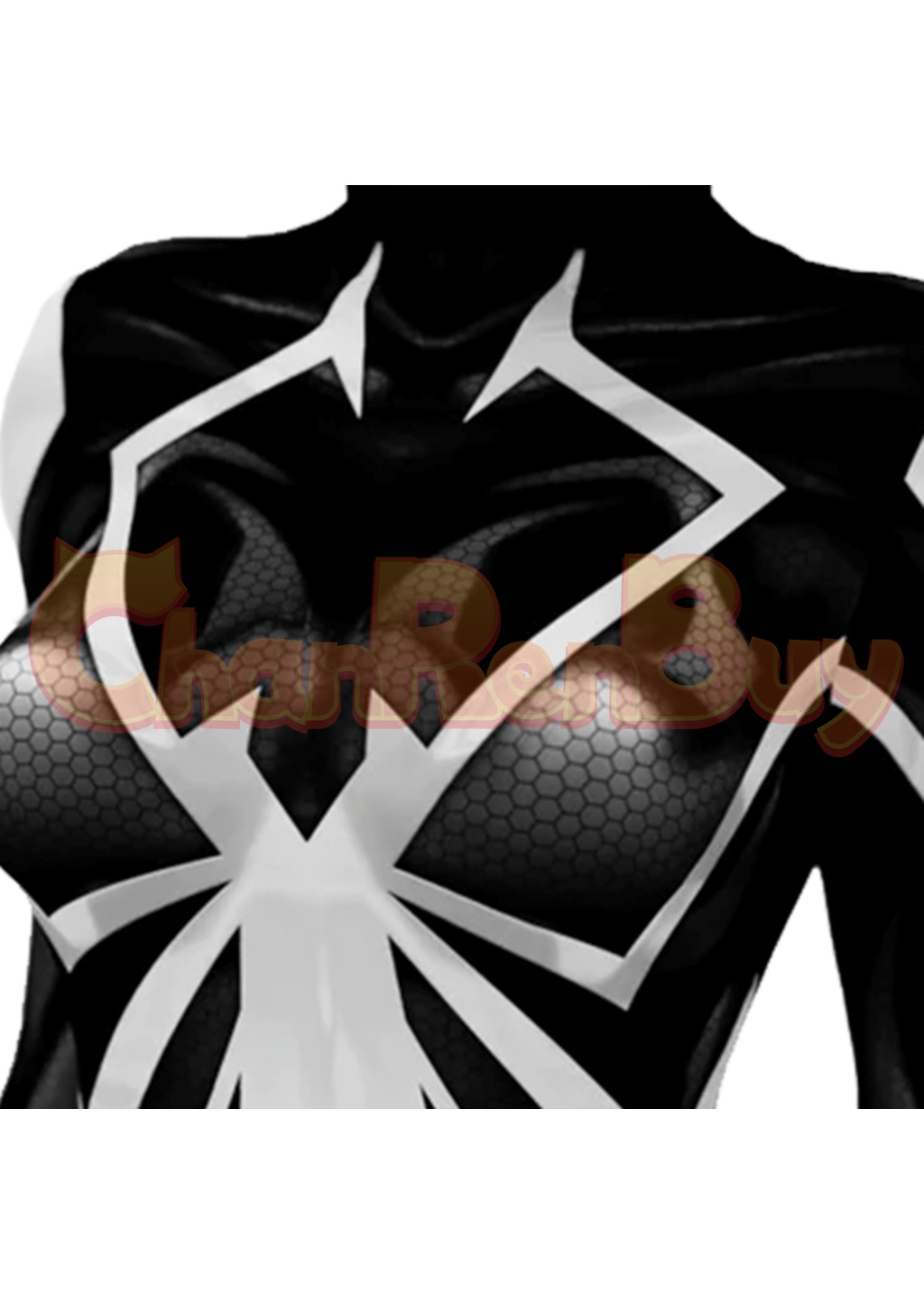 Spider Girl Costume Black Version Bodysuit Cosplay for Adult Kids