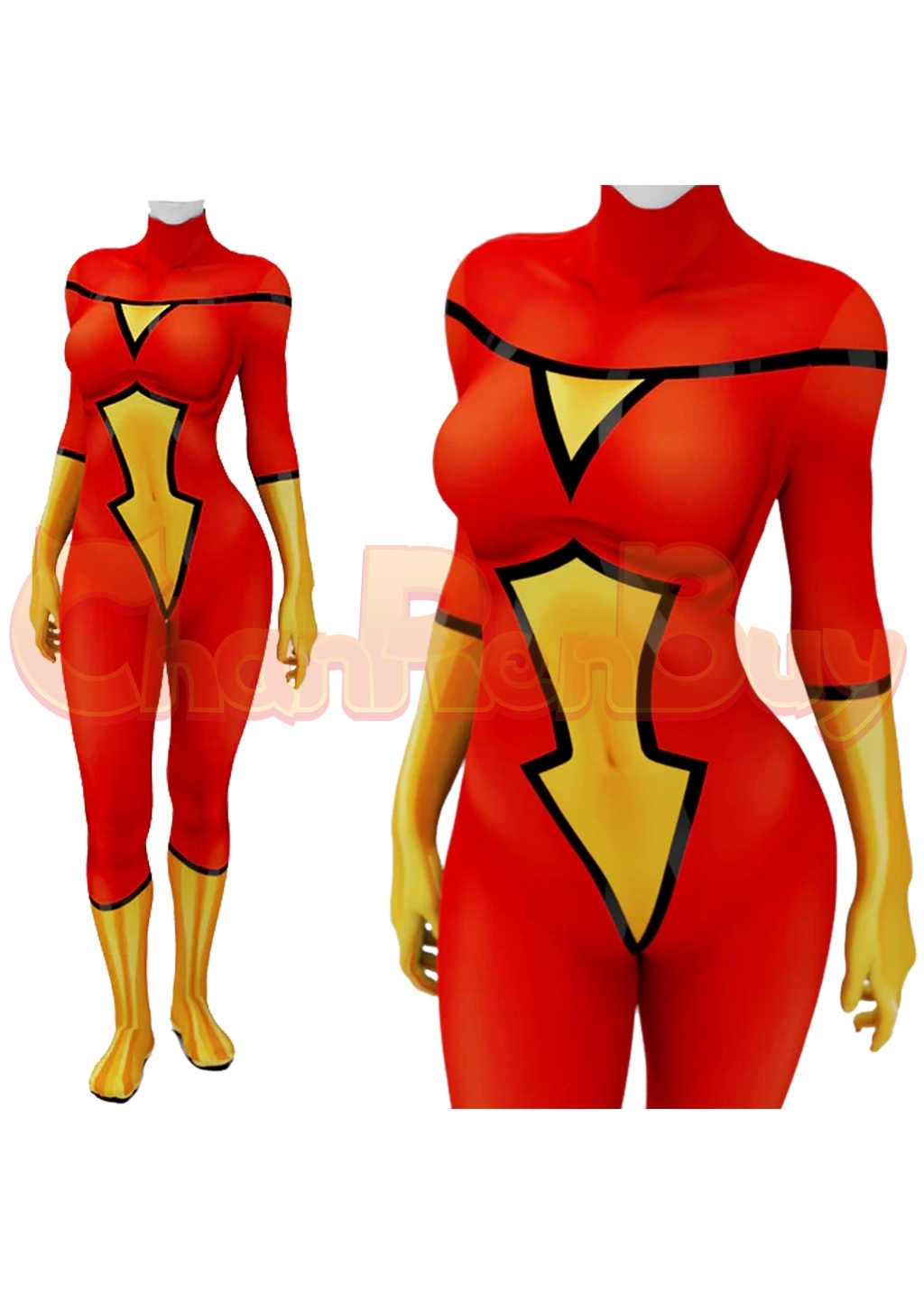 Spider Women Costume Bodysuit Cosplay for Adult Kids