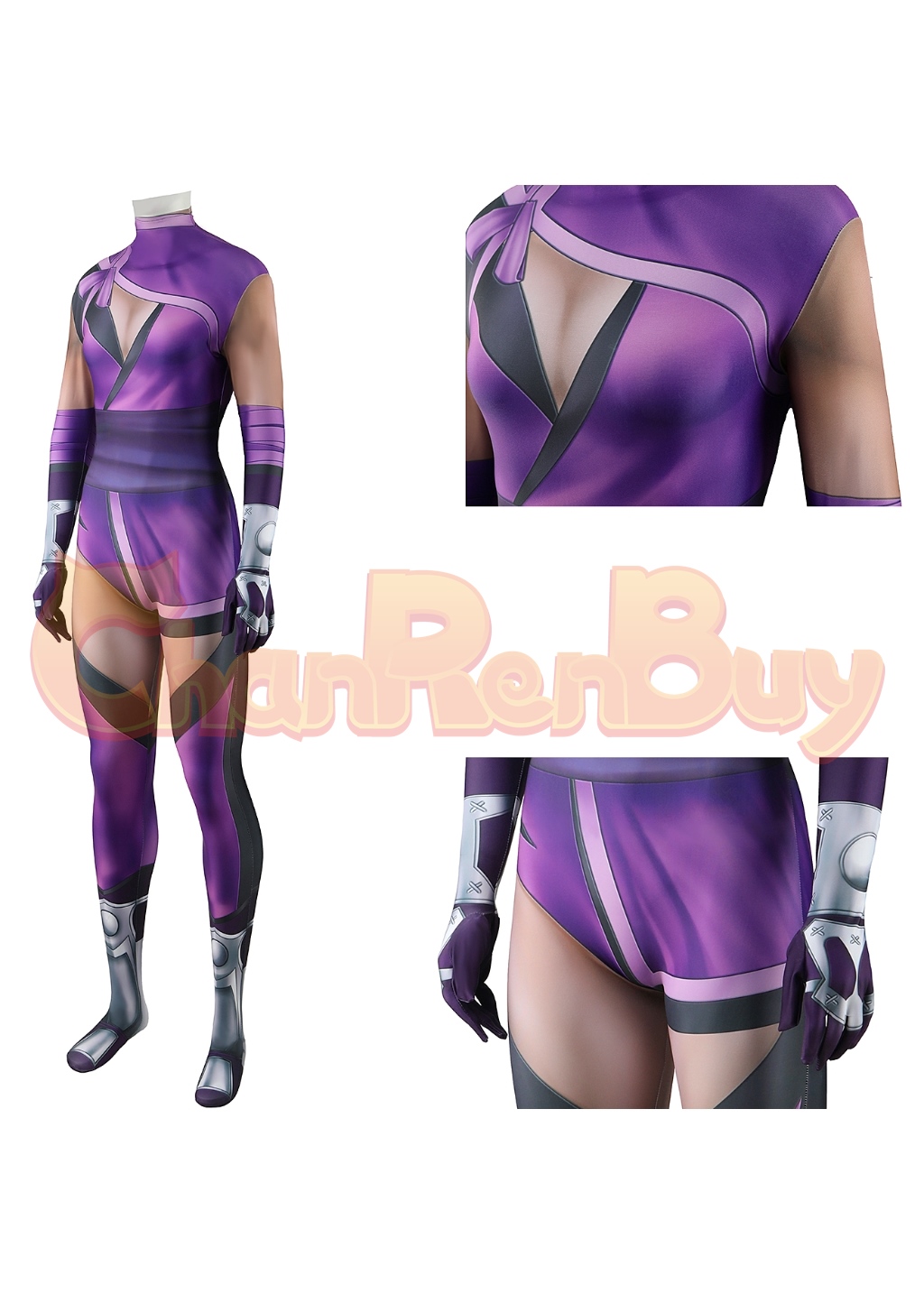 Mileena Costume Mortal Kombat 11 Bodysuit Cosplay for Adult Kids
