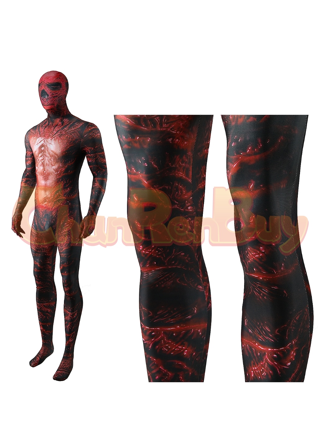 Stranger Things Costume Vecna Bodysuit Cosplay for Adult Kids
