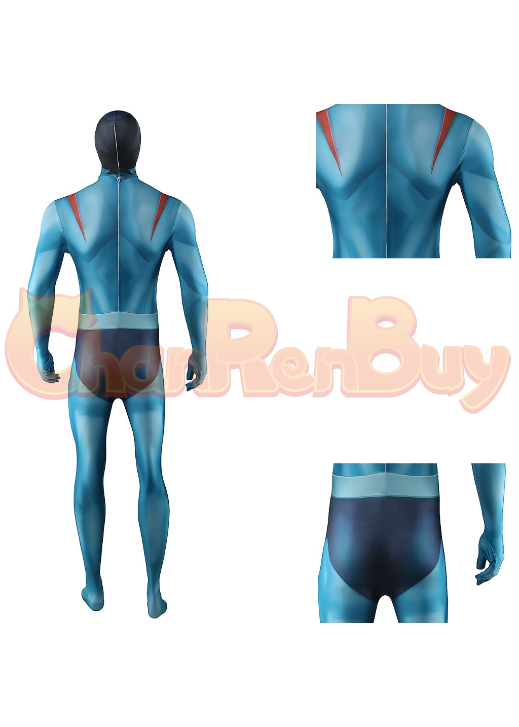 DevilMan Costume Bodysuit Cosplay for Adult Kids