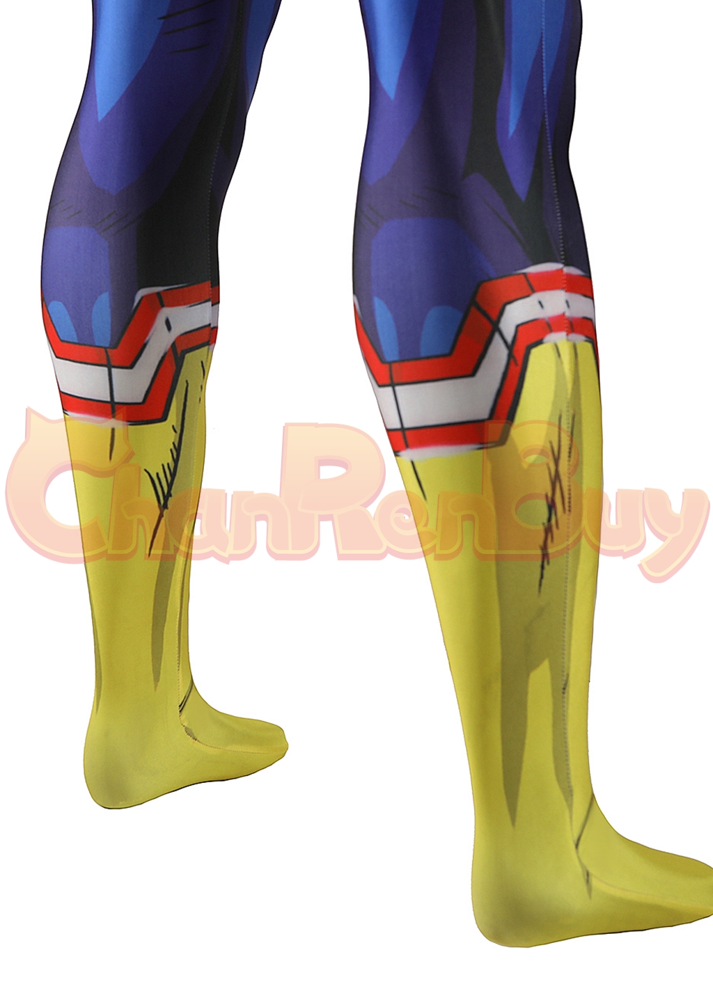 All Might Costume My Hero Academia Bodysuit Cosplay for Adult Kids