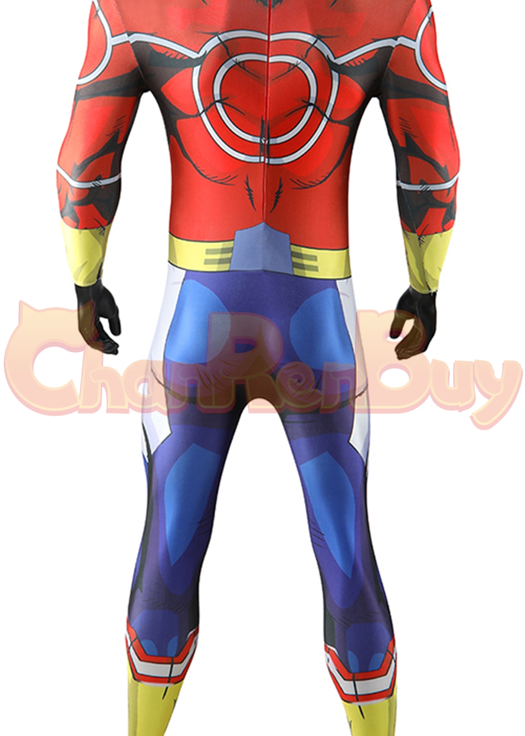 All Might Costume My Hero Academia Bodysuit Cosplay for Adult Kids