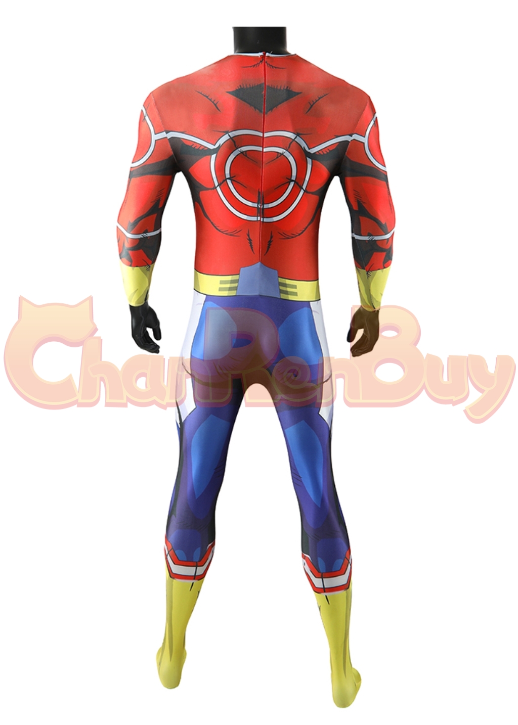 All Might Costume My Hero Academia Bodysuit Cosplay for Adult Kids