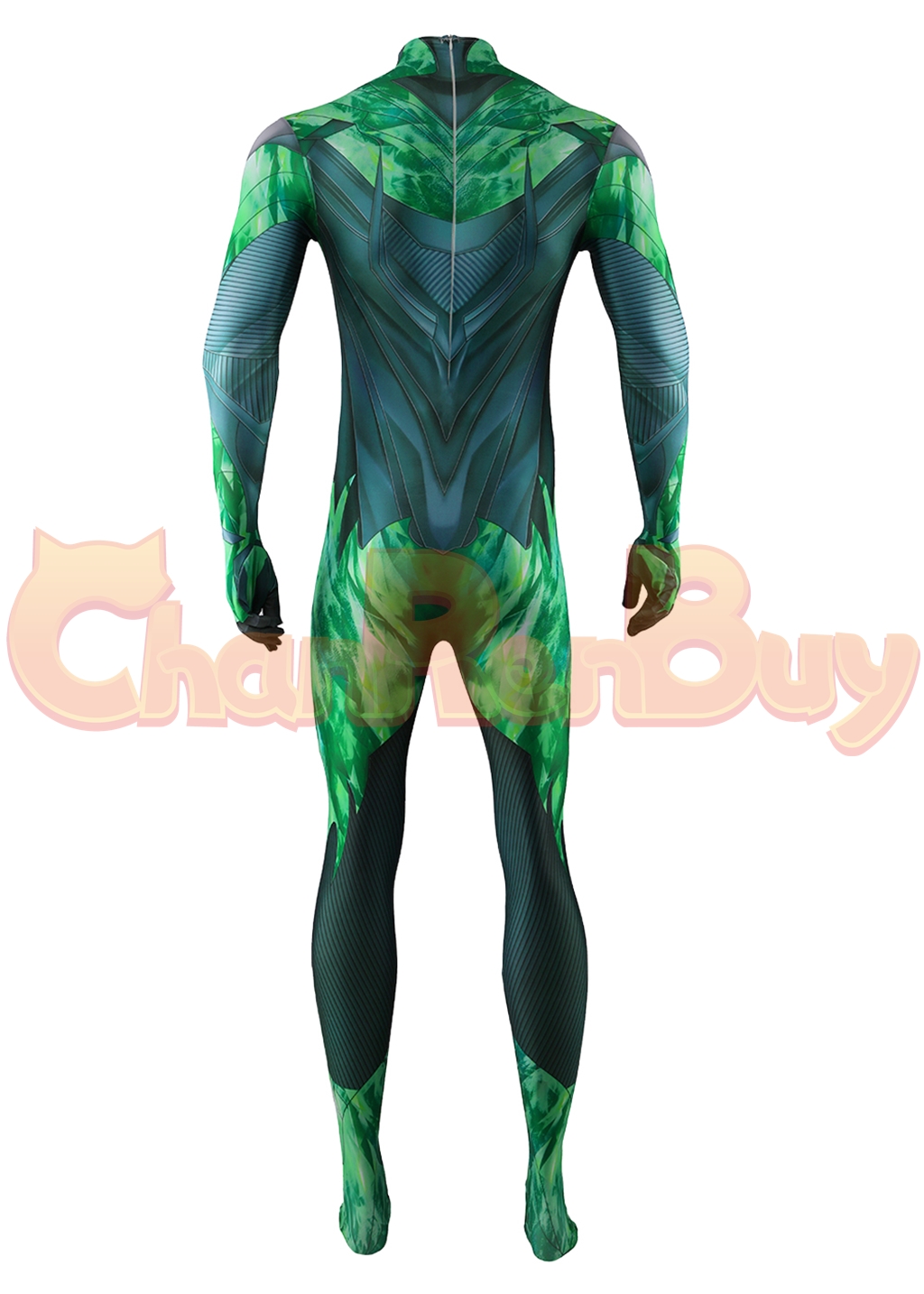 Green Lantern Costume Suicide Squad Kill Bodysuit Cosplay for Adult Kids