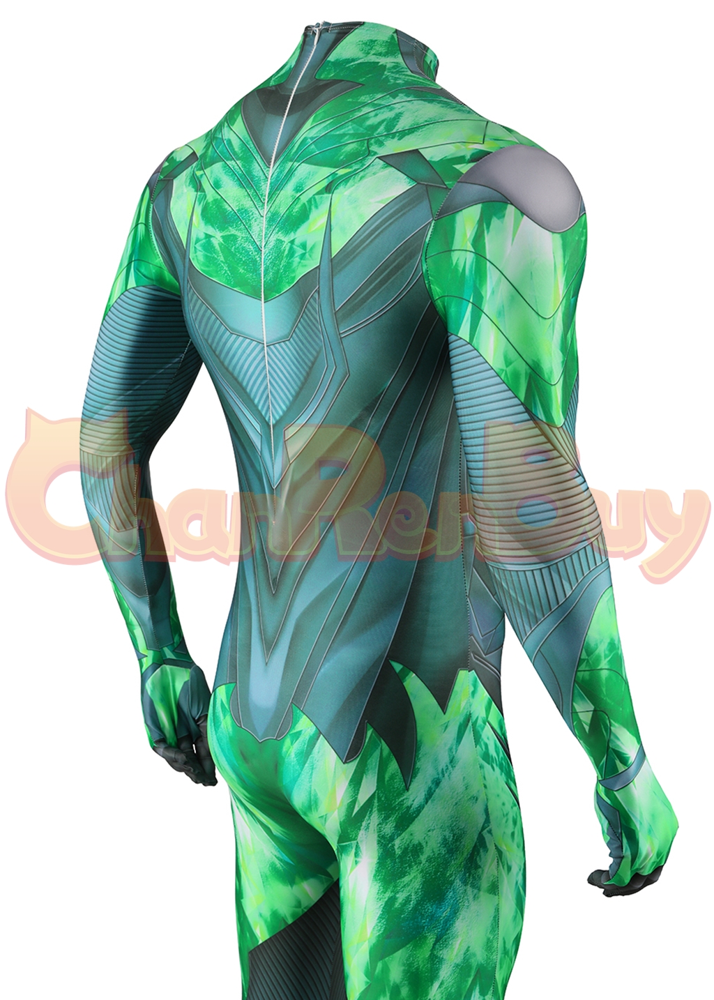 Green Lantern Costume Suicide Squad Kill Bodysuit Cosplay for Adult Kids