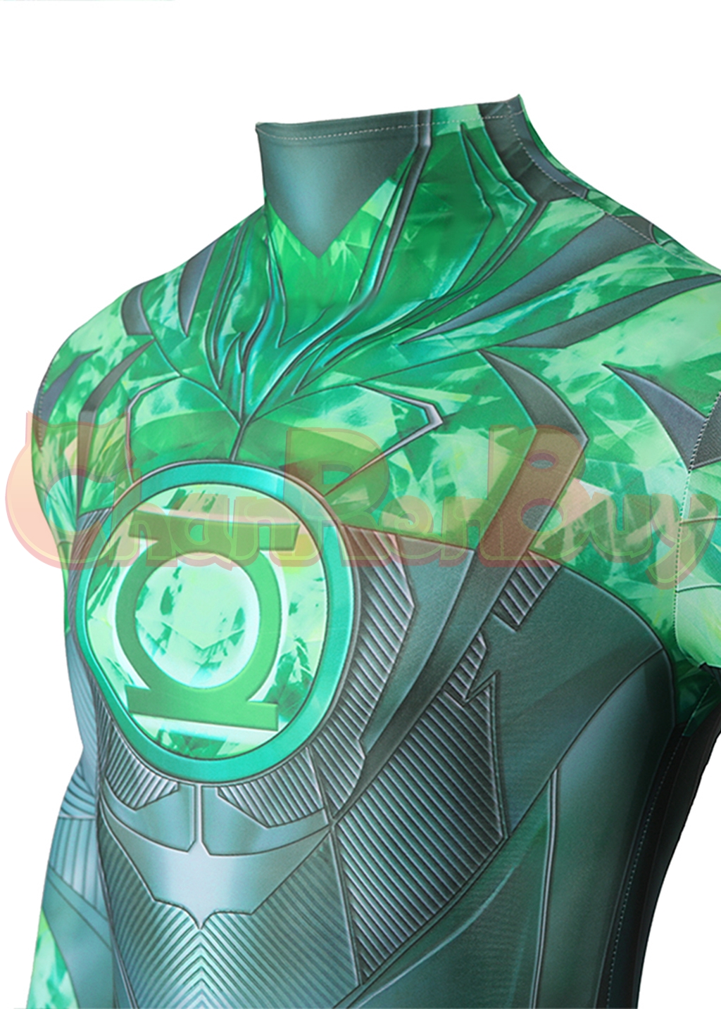 Green Lantern Costume Suicide Squad Kill Bodysuit Cosplay for Adult Kids