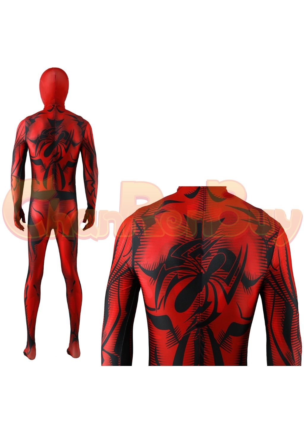 Scarlet Spider Costume Bodysuit Cosplay for Adult Kids