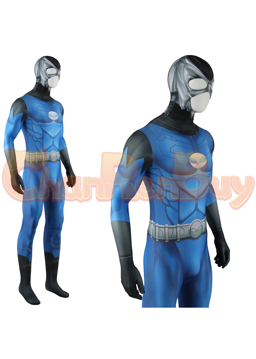 Owlman Costume DC Comics Bodysuit Cosplay for Adult Kids