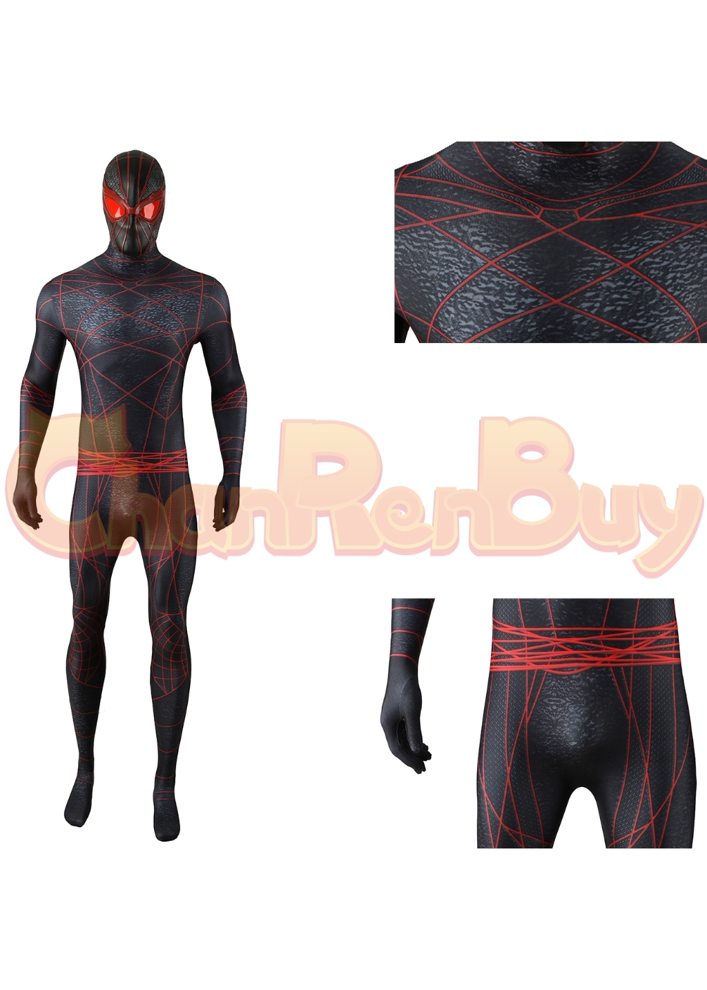 Ezekiel Sims Costume Madame Web Bodysuit Cosplay for Adult Kids