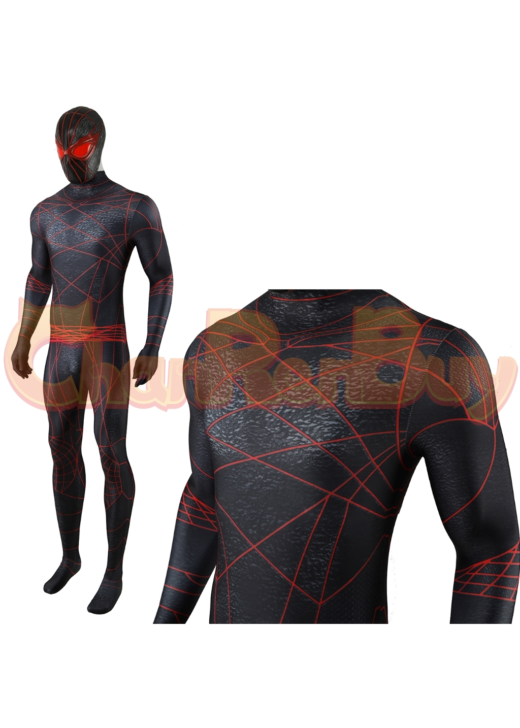 Ezekiel Sims Costume Madame Web Bodysuit Cosplay for Adult Kids