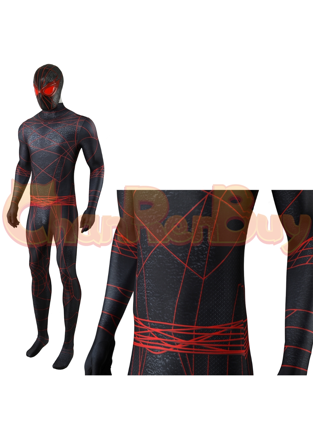 Ezekiel Sims Costume Madame Web Bodysuit Cosplay for Adult Kids