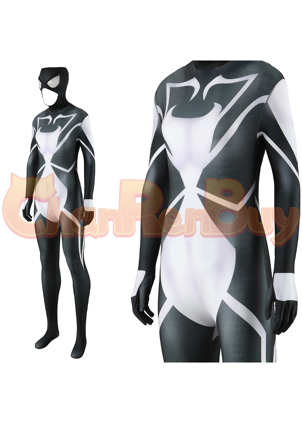 Spider-Woman Costume Madame Web Bodysuit Cosplay for Adult Kids