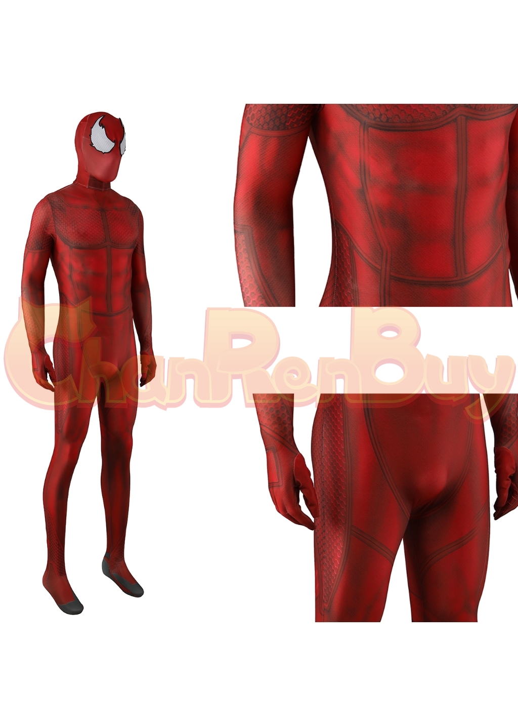 Scarlet Spider Costume Bodysuit Cosplay Ver.2 for Adult Kids