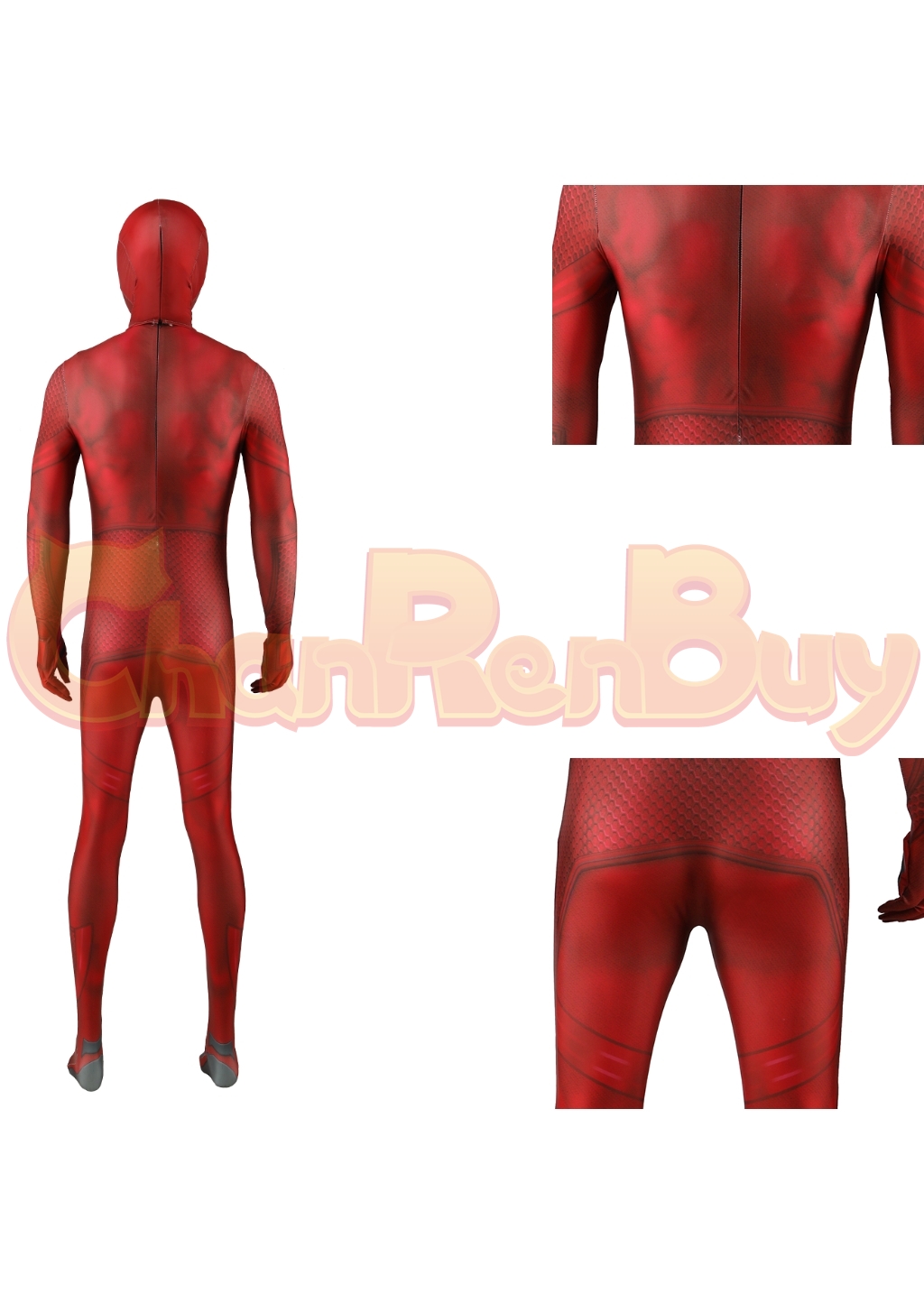 Scarlet Spider Costume Bodysuit Cosplay Ver.2 for Adult Kids