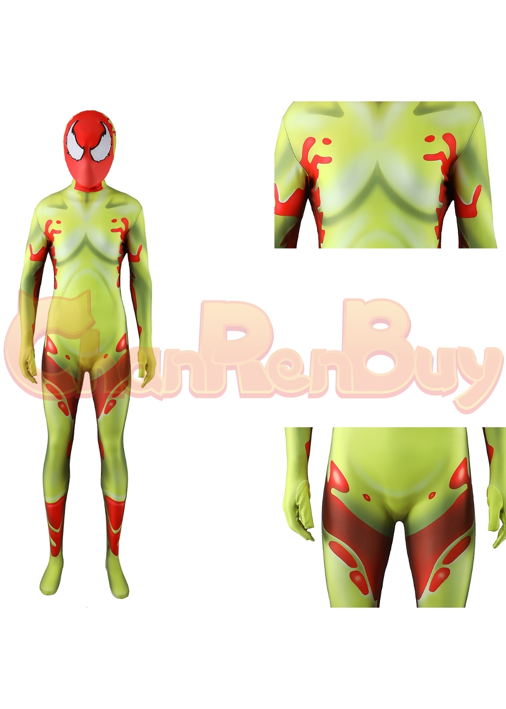 Scream Donna Diego Costume Spider-Man 2 Bodysuit Cosplay for Adult Kids