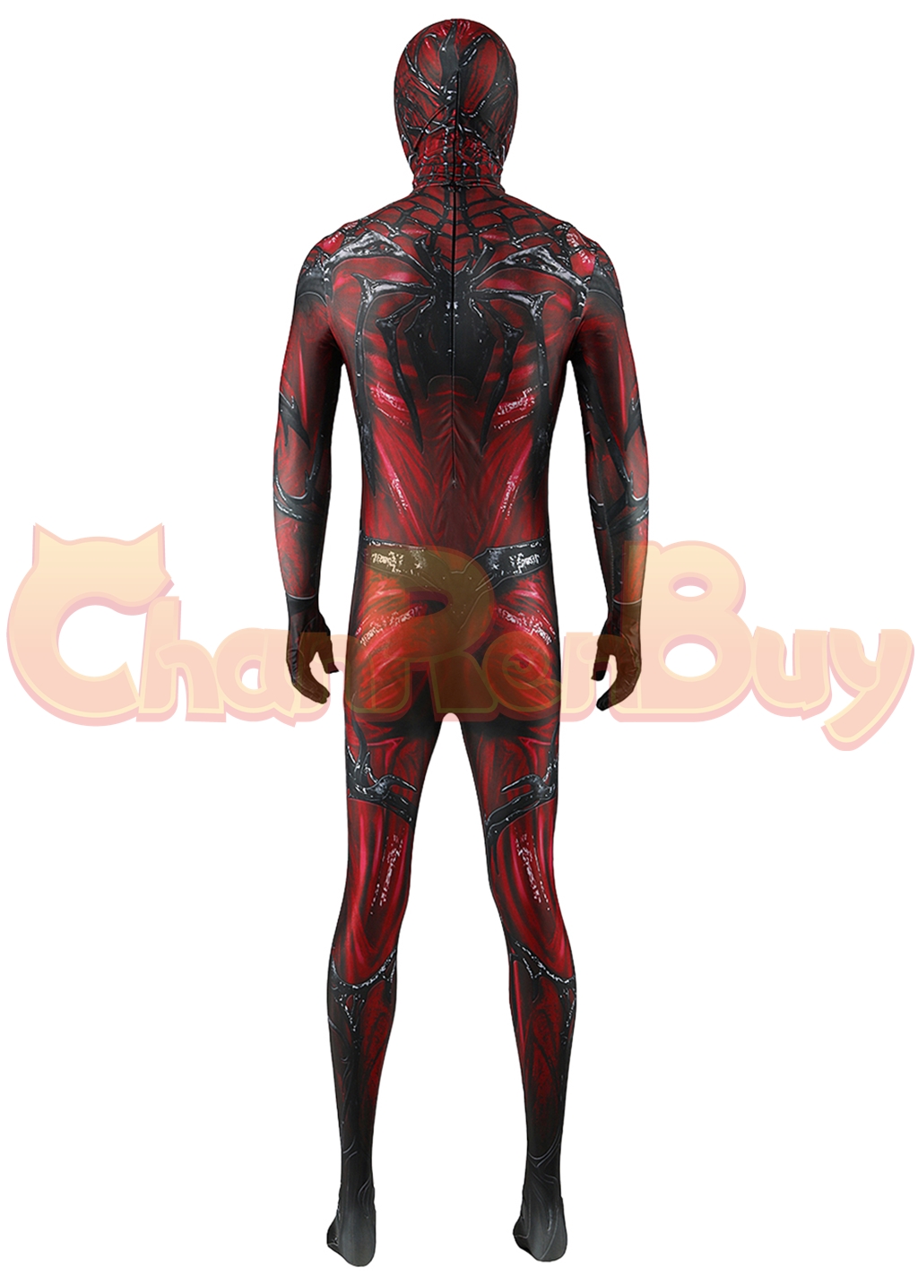Venom Costume Marvel's Spider-man 2 Bodysuit Cosplay for Adult Kids Black Red Ver