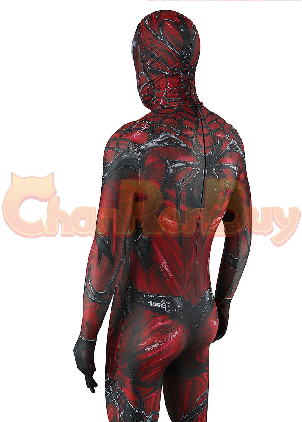 Venom Costume Marvel's Spider-man 2 Bodysuit Cosplay for Adult Kids Black Red Ver