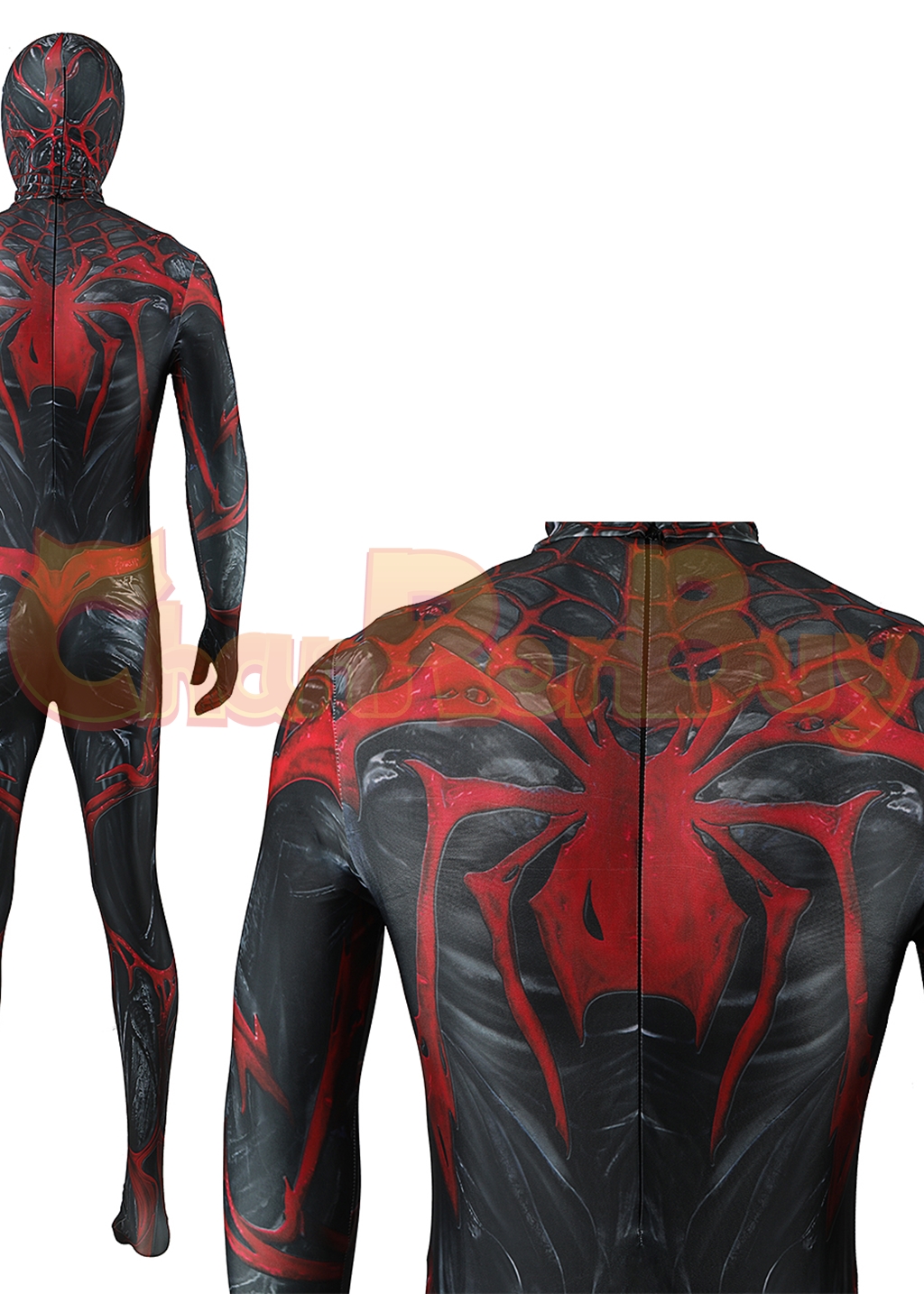 Venom Costume Marvel's Spider-man 2 Bodysuit Cosplay for Adult Kids Black Ver