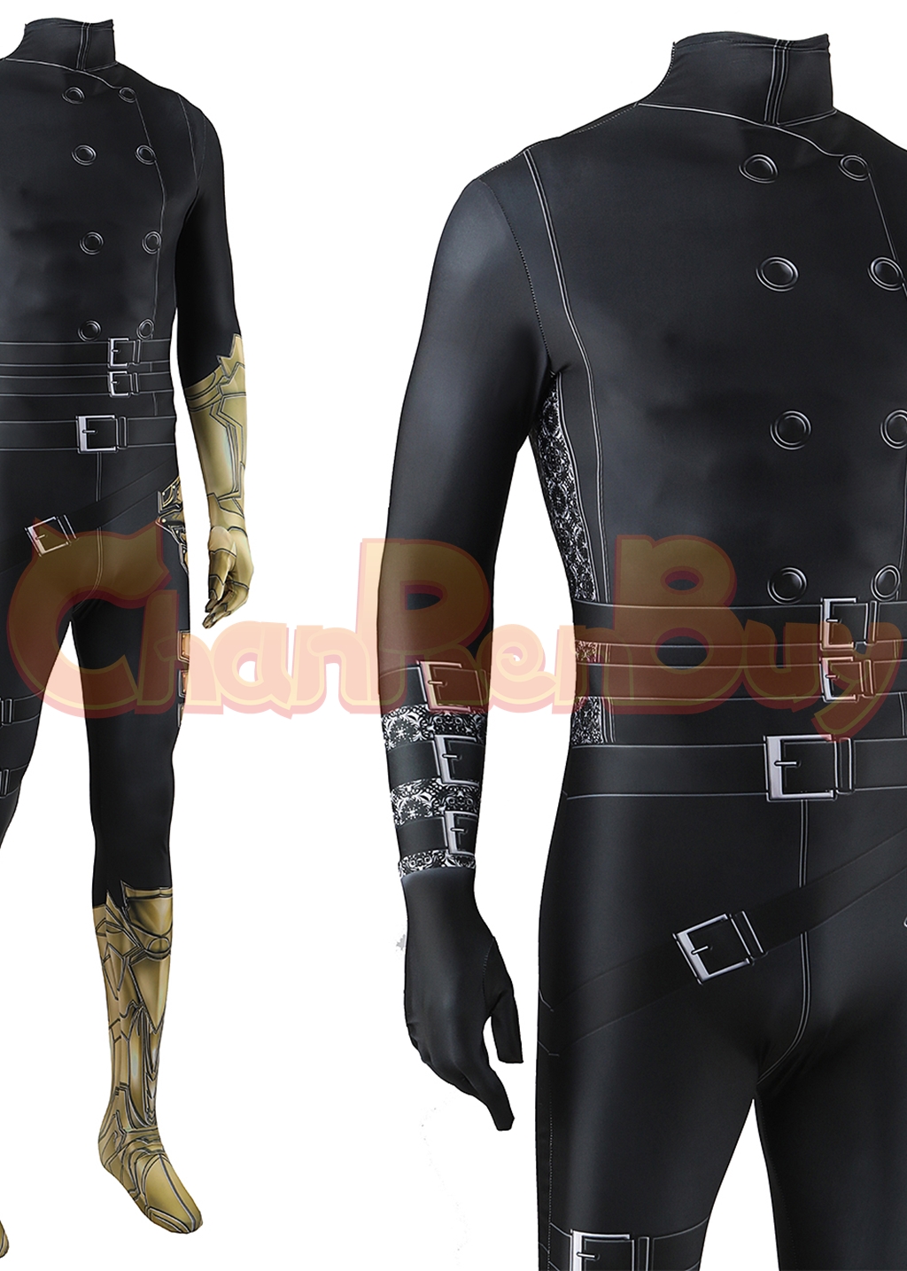 Vincent Valentine Costume Final Fantasy VII Rebirth Bodysuit Cosplay for Adult Kids