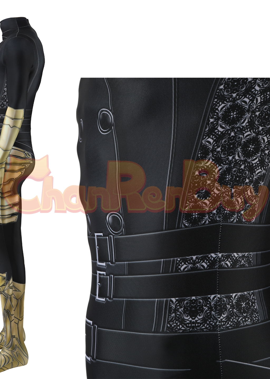 Vincent Valentine Costume Final Fantasy VII Rebirth Bodysuit Cosplay for Adult Kids