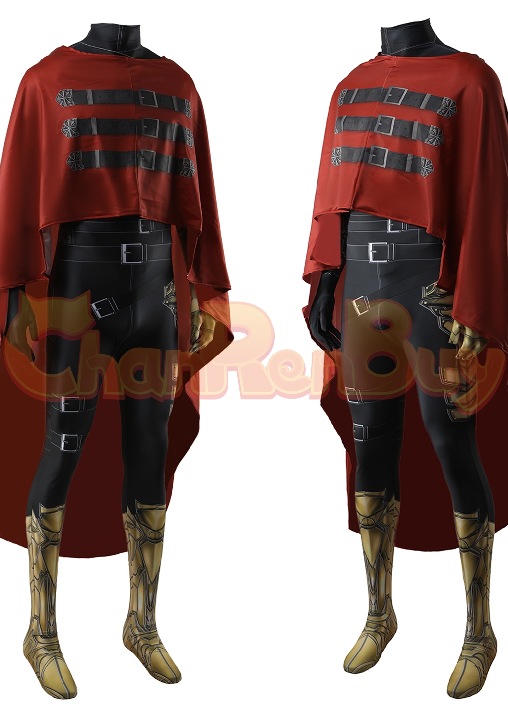 Vincent Valentine Costume Final Fantasy VII Rebirth Bodysuit Cosplay for Adult Kids