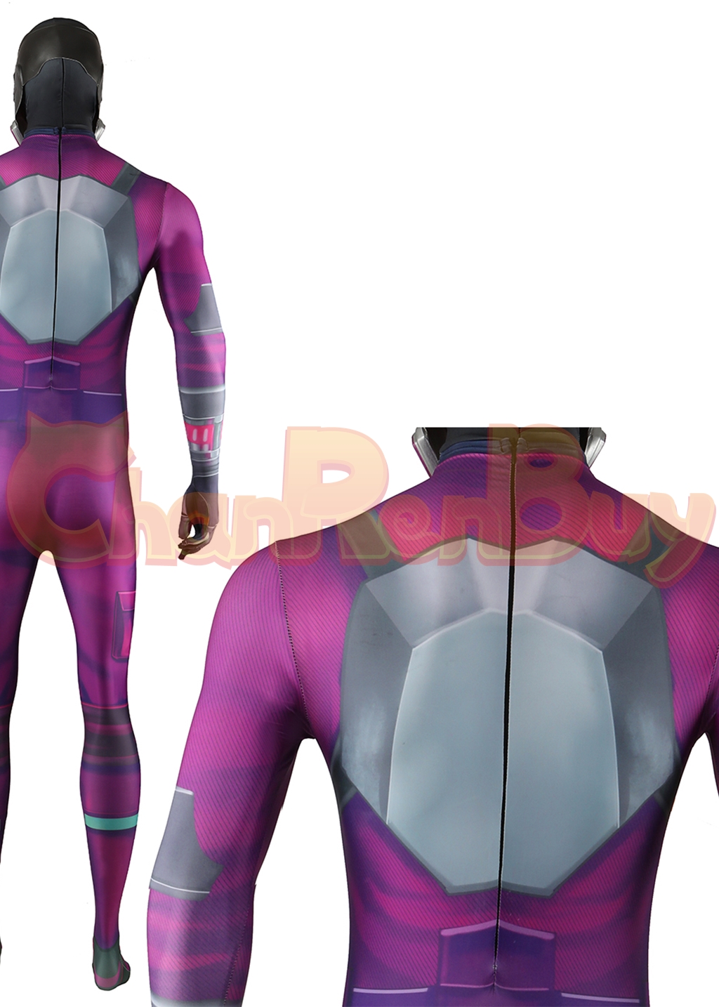 Prowler Costume Spider-Man: Into the Spider-Verse Bodysuit Cosplay for Adult Kids