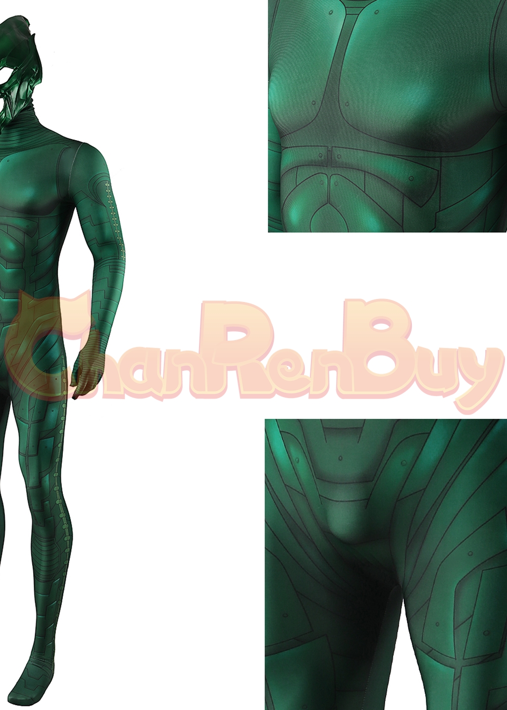 Green Goblin Costume Spider-Man: No Way Home Bodysuit Cosplay for Adult Kids