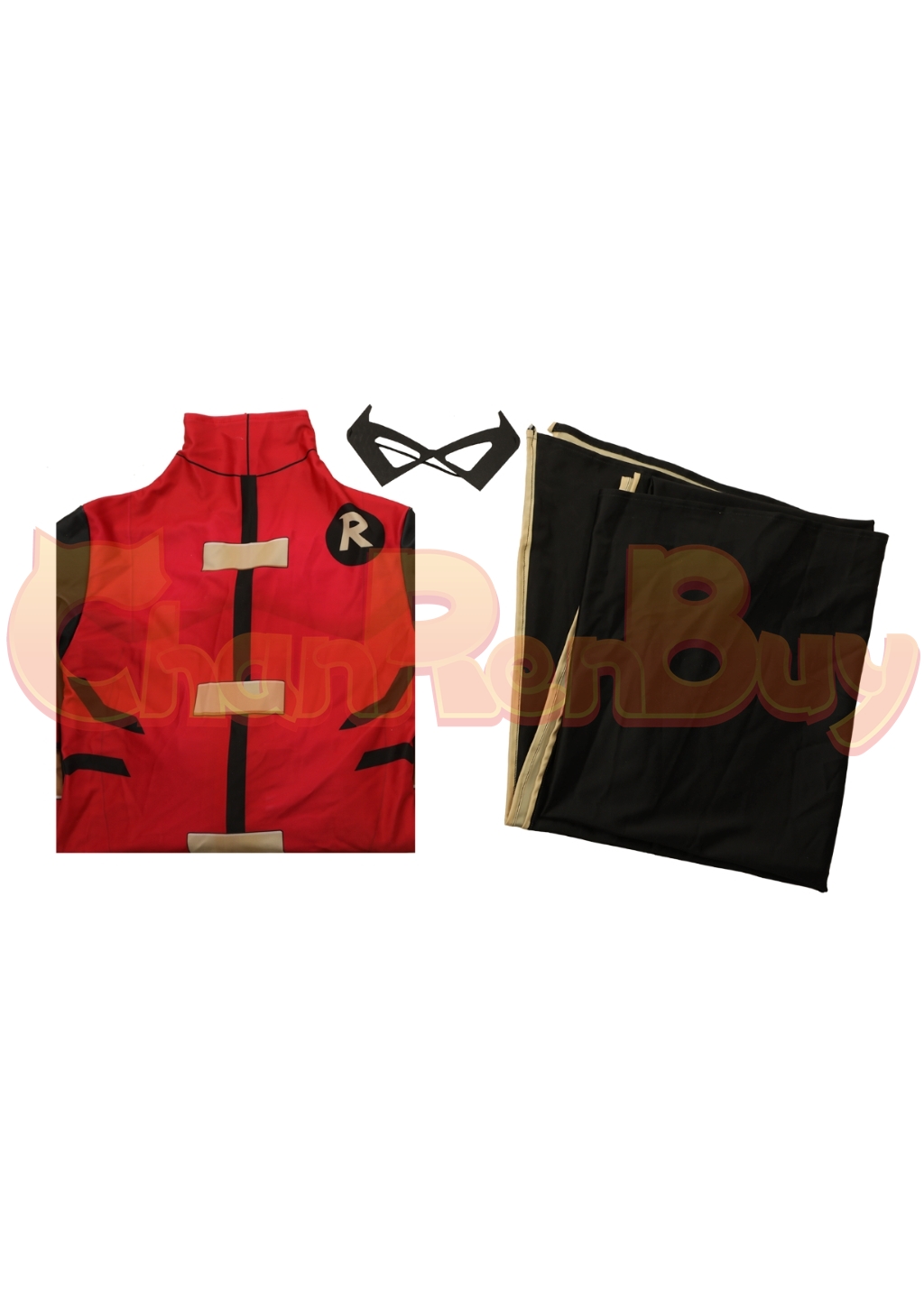 Robin Costume Teen Titans Bodysuit Cosplay for Adult Kids