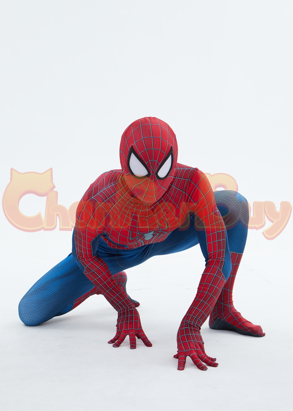 Spider-Man Costume Bodysuit Cosplay for Adult Kids Normal Ver