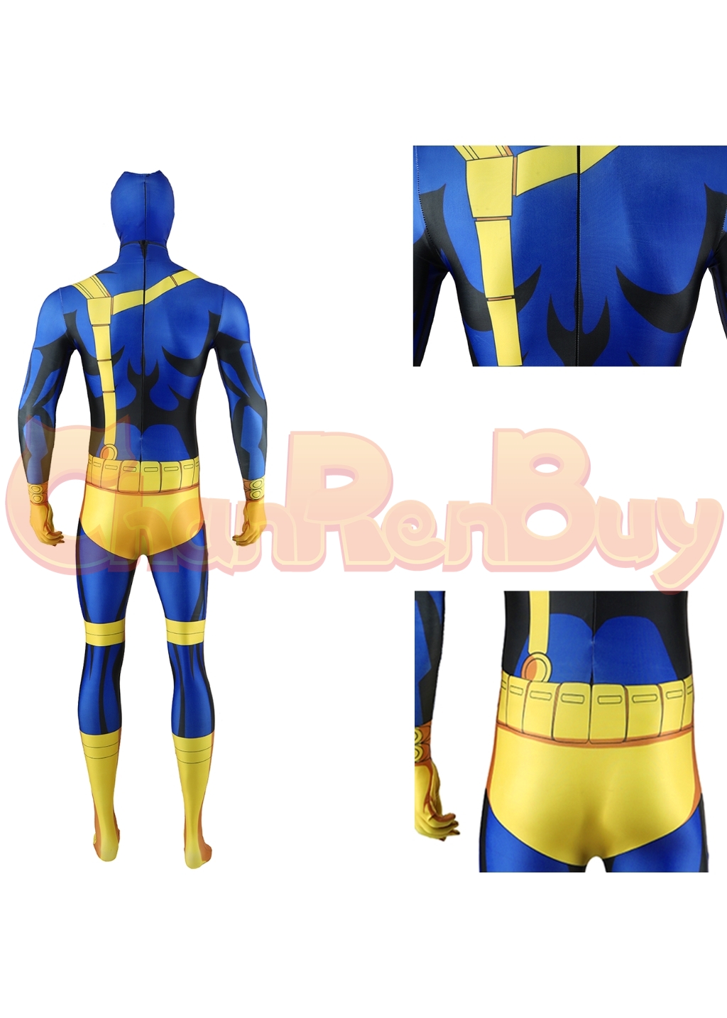 Cyclops Costume X-Men'97 Scott Summers Bodysuit Cosplay for Adult Kids