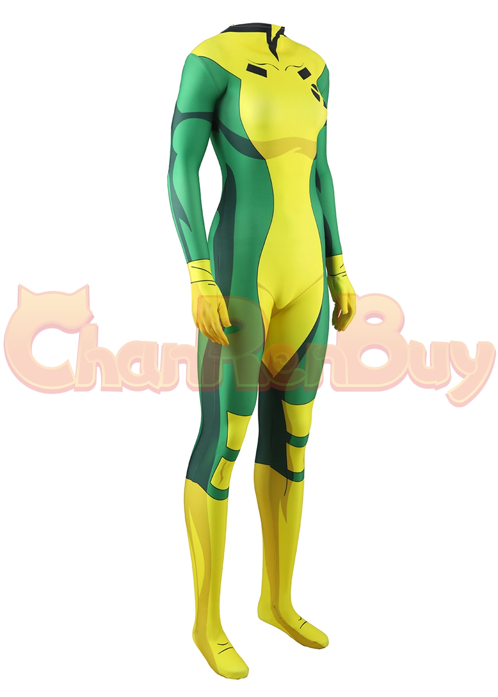 Rogue Costume X-Men'97 Anna Marie Bodysuit Cosplay for Adult Kids