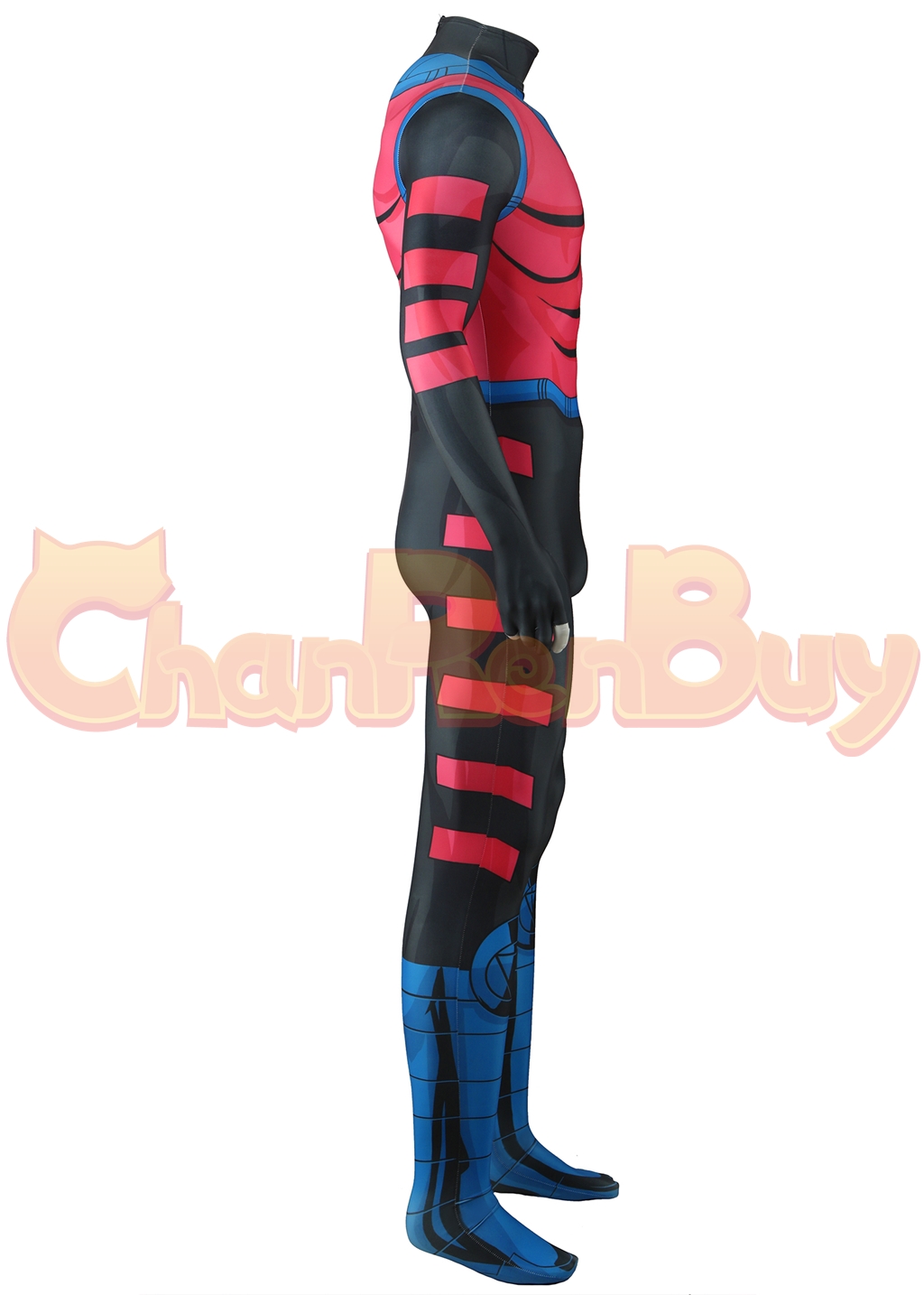 Gambit Costume X-Men'97 Remy LeBeau Bodysuit Cosplay for Adult Kids