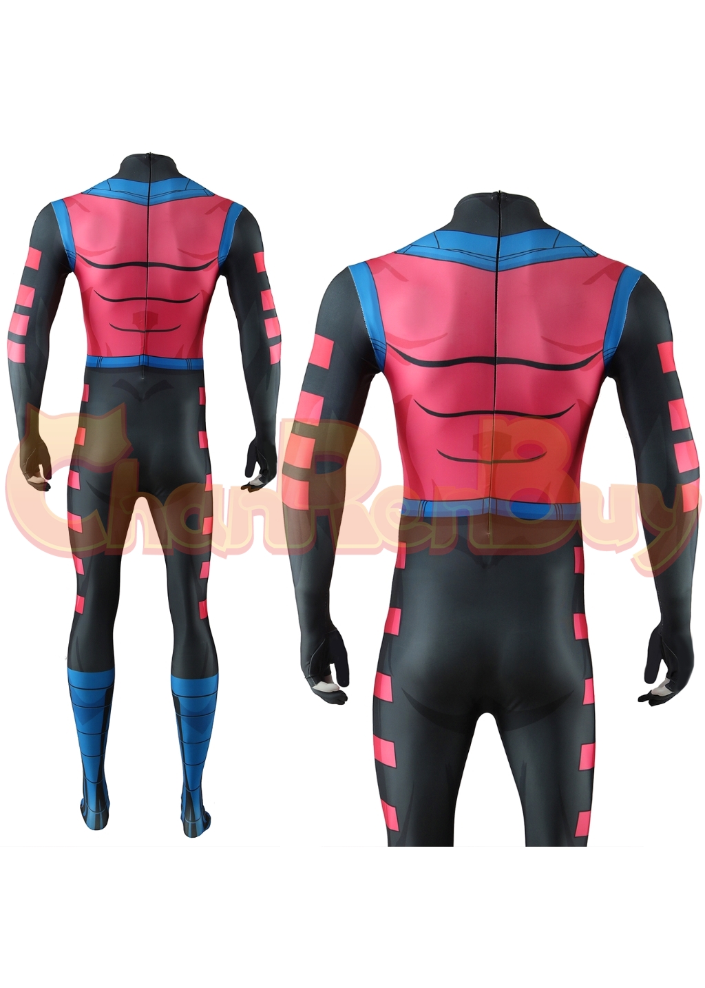 Gambit Costume X-Men'97 Remy LeBeau Bodysuit Cosplay for Adult Kids
