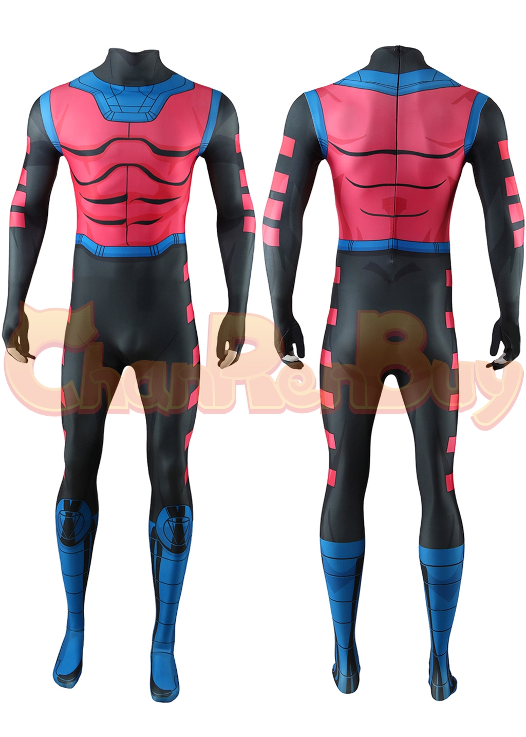 Gambit Costume X-Men'97 Remy LeBeau Bodysuit Cosplay for Adult Kids