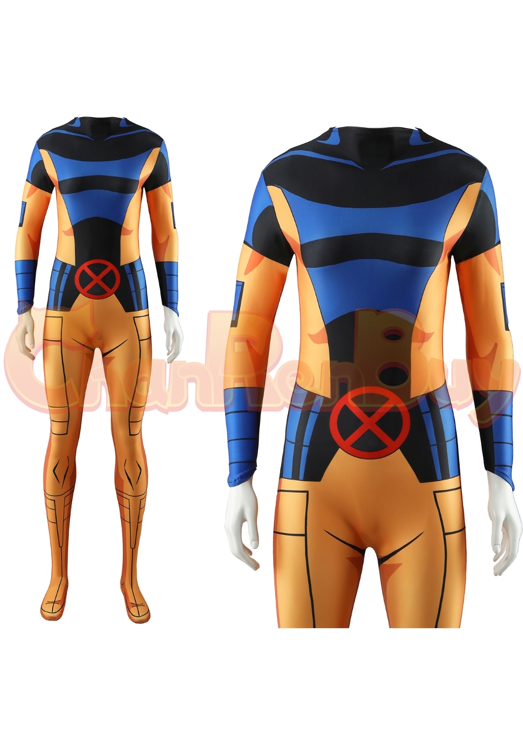 Jean Grey Costume X-Men'97 Bodysuit Cosplay for Adult Kids