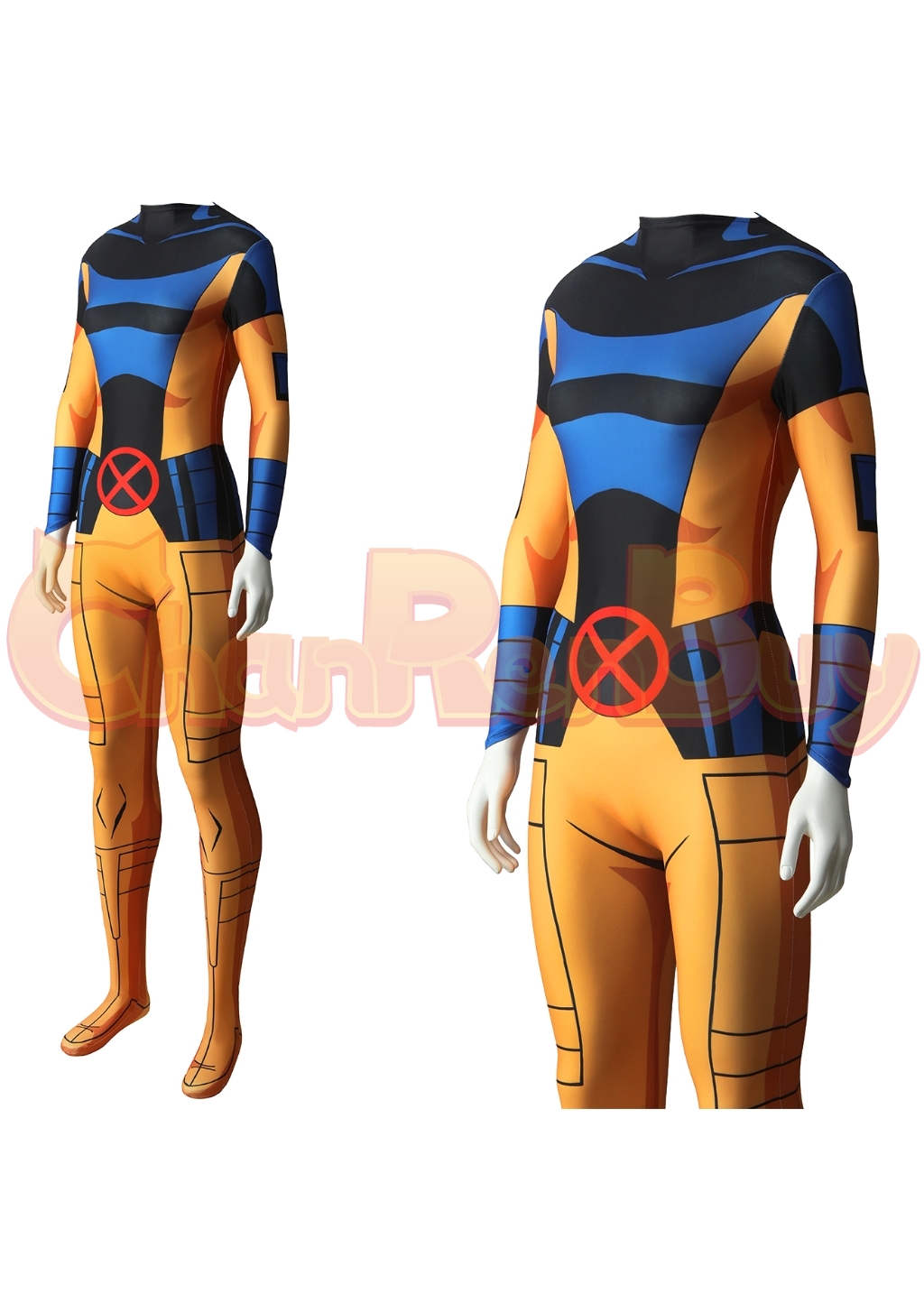 Jean Grey Costume X-Men'97 Bodysuit Cosplay for Adult Kids
