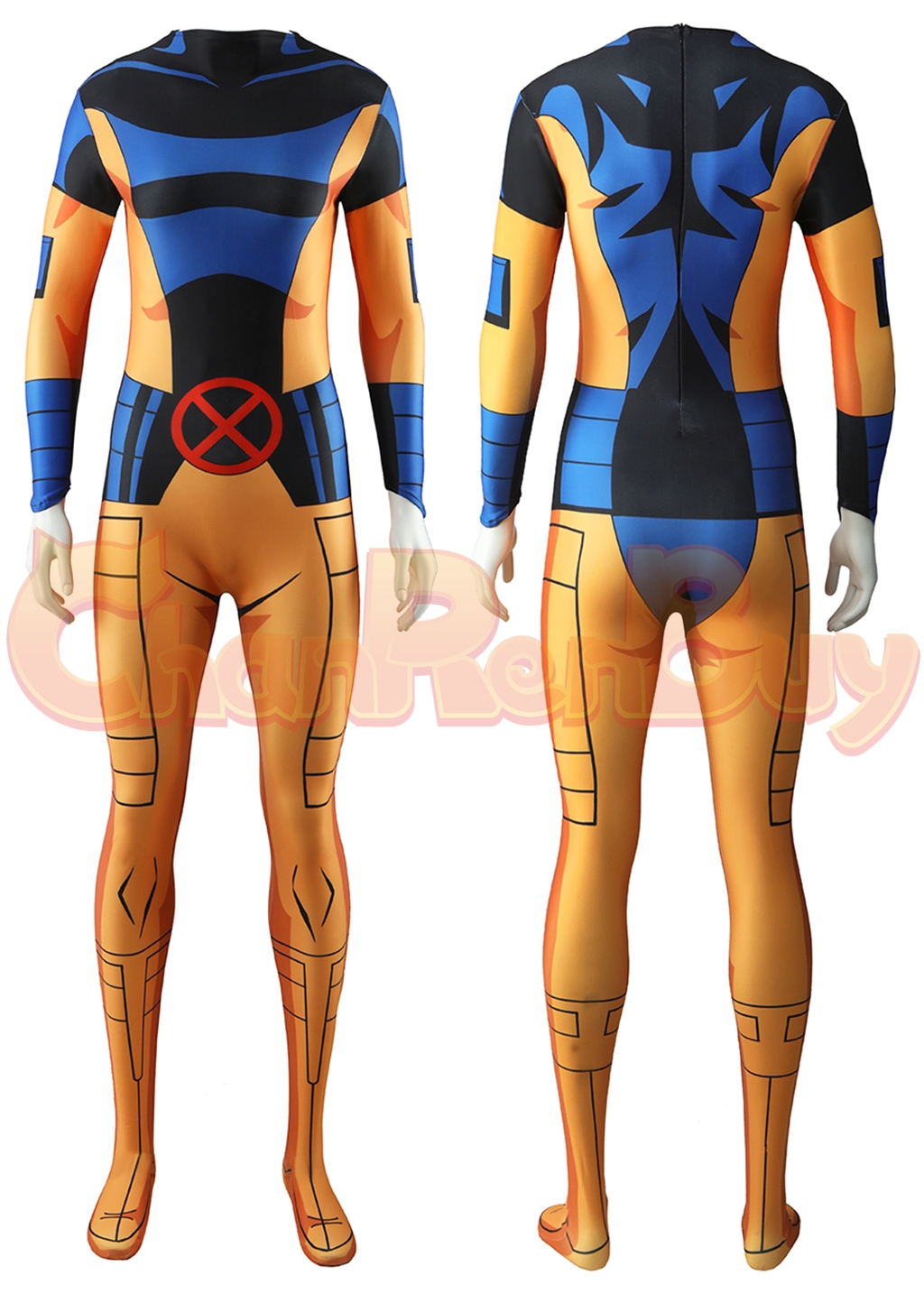 Jean Grey Costume X-Men'97 Bodysuit Cosplay for Adult Kids