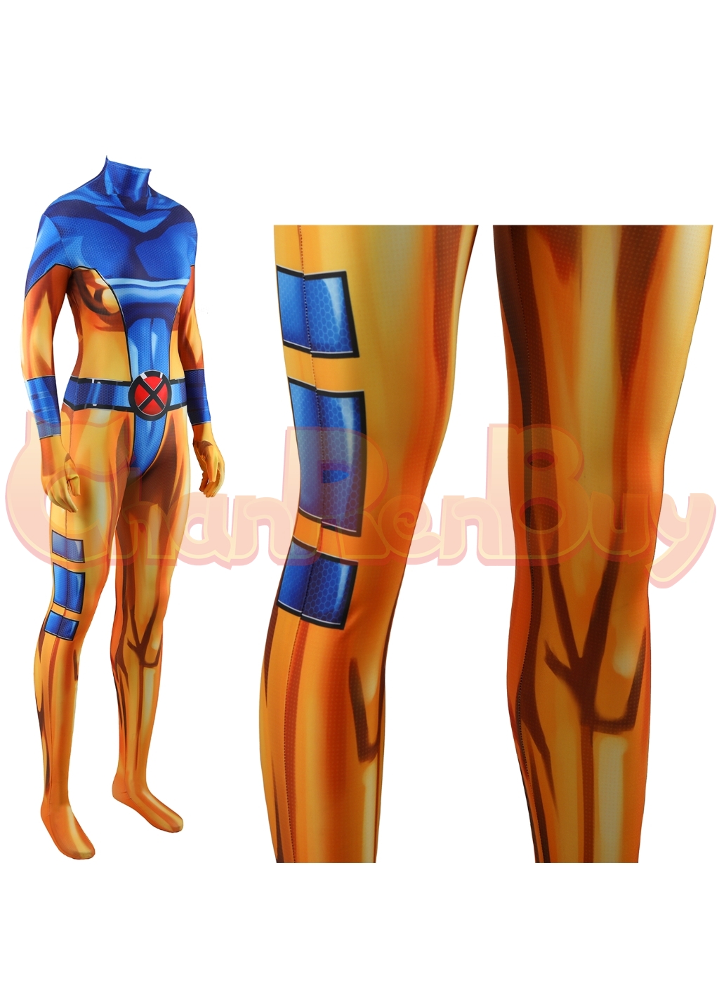 Jean Grey-Summers Costume X-Men'97 Bodysuit Cosplay for Adult Kids