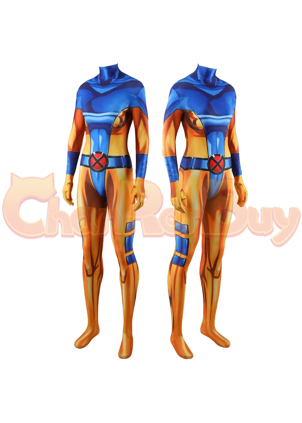 Jean Grey-Summers Costume X-Men'97 Bodysuit Cosplay for Adult Kids