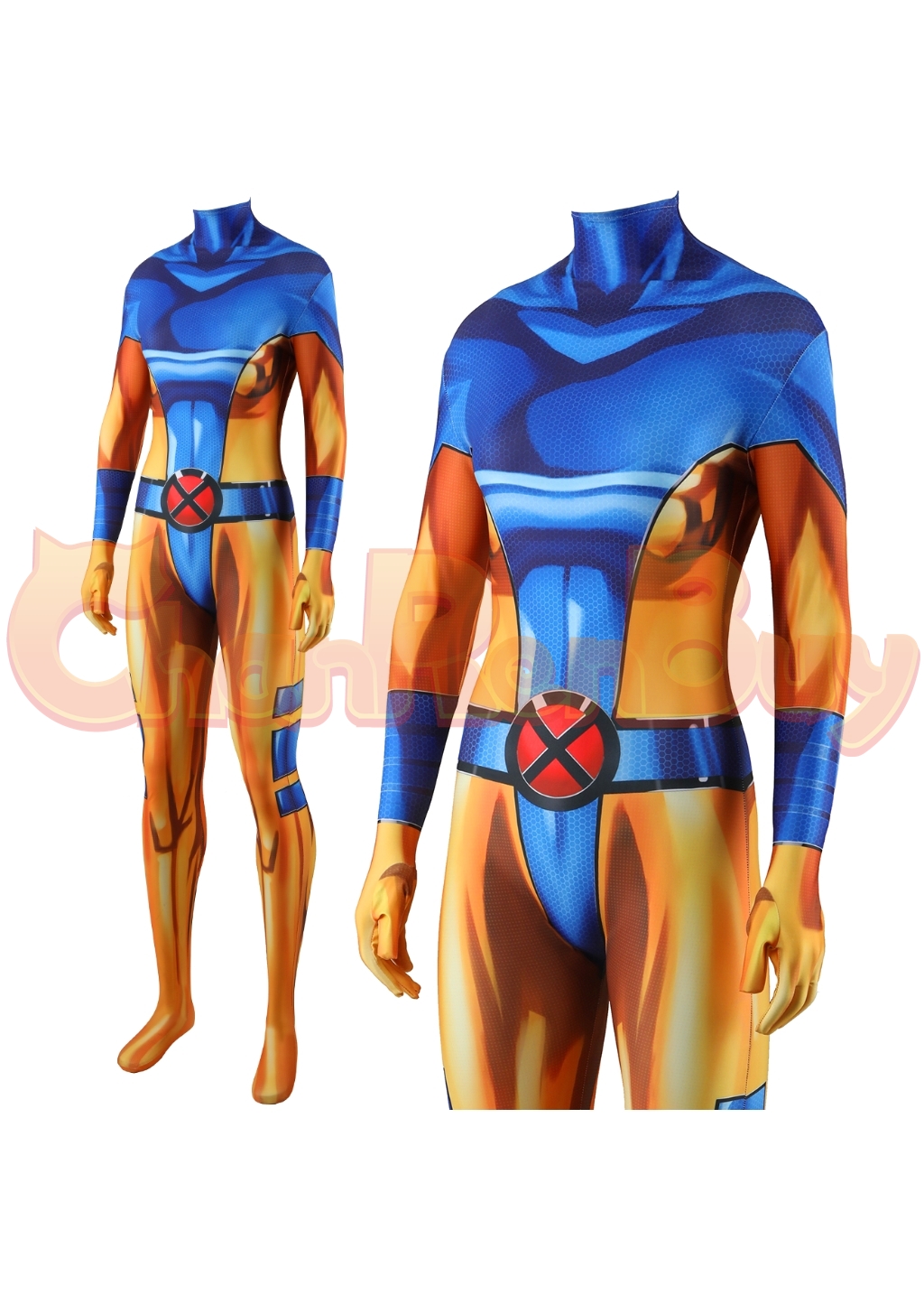 Jean Grey-Summers Costume X-Men'97 Bodysuit Cosplay for Adult Kids