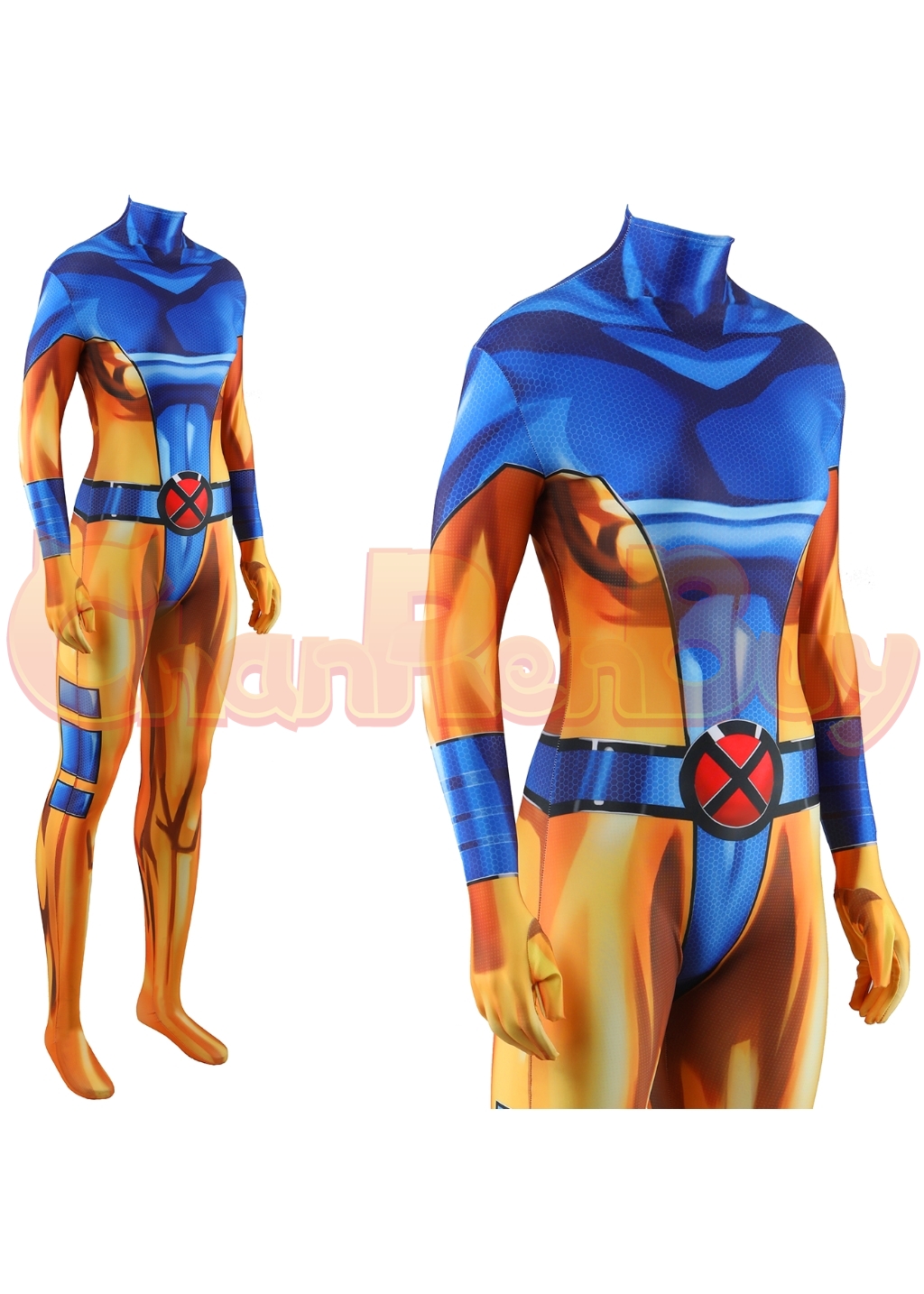 Jean Grey-Summers Costume X-Men'97 Bodysuit Cosplay for Adult Kids