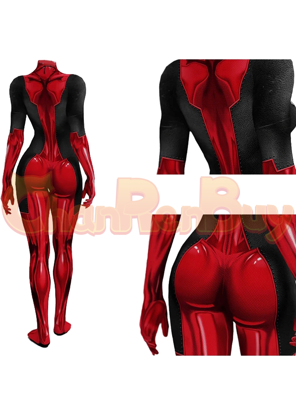 Ladypool Costume Deadpool Bodysuit Cosplay for Adult Kids