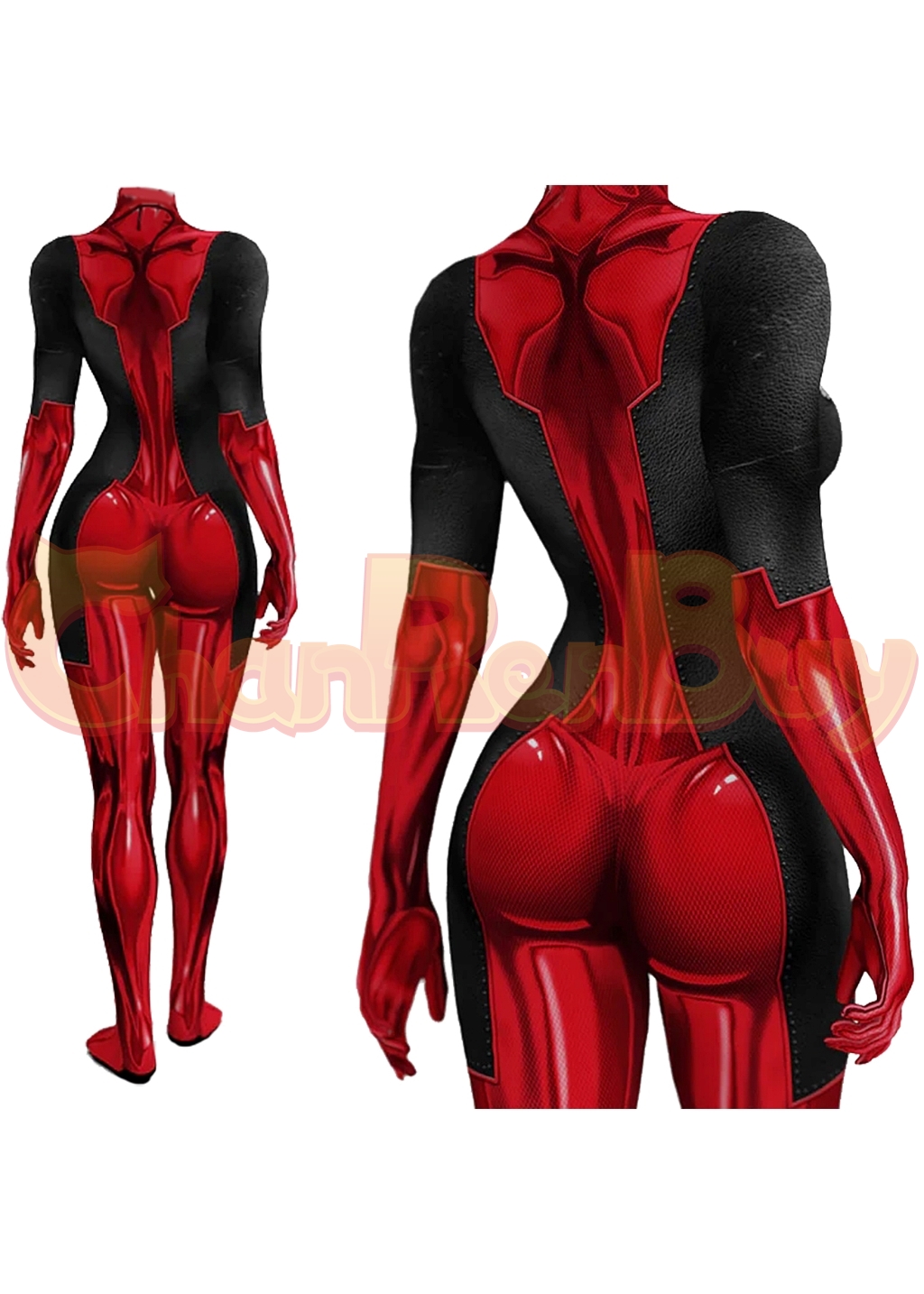 Ladypool Costume Deadpool Bodysuit Cosplay for Adult Kids