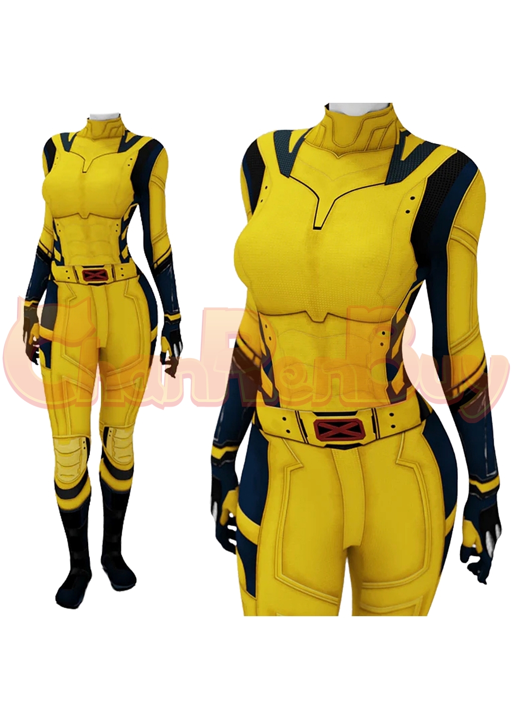 Laura Kinney Costume Deadpool & Wolverine Bodysuit Cosplay for Adult Kids