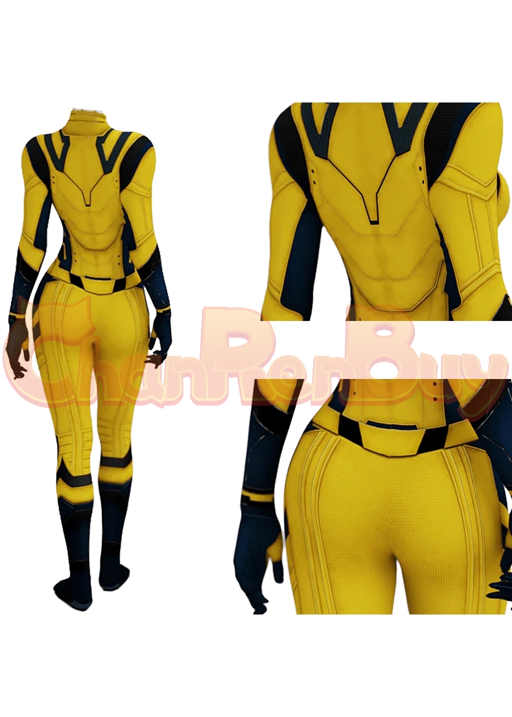 Laura Kinney Costume Deadpool & Wolverine Bodysuit Cosplay for Adult Kids