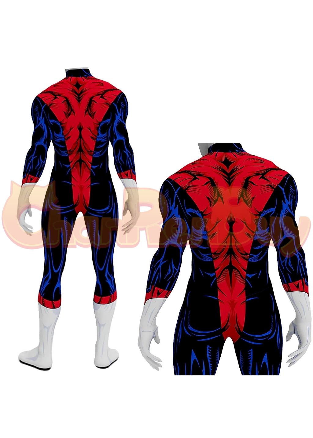 Nightcrawler Costume X-Men '97 Remy LeBeau Bodysuit Cosplay for Adult Kids