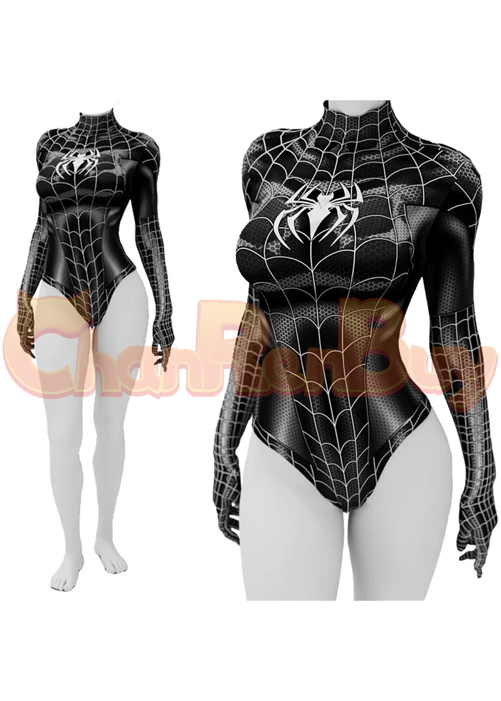 Spider-Man Costume Spider-Man 3 Swimsuit Bodysuit Cosplay for Adult Kids