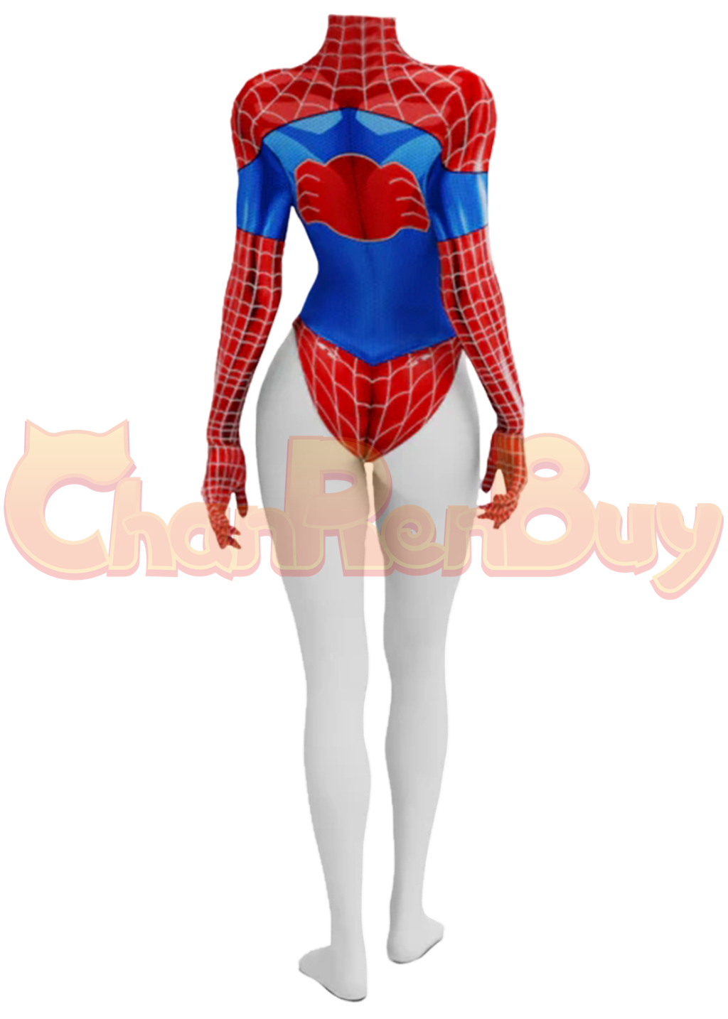 Spider-Man Costume Swimsuit Bodysuit Cosplay for Adult Kids Red Ver